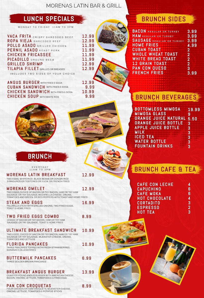 Menu Morenas Latin Bar & Grill-3
